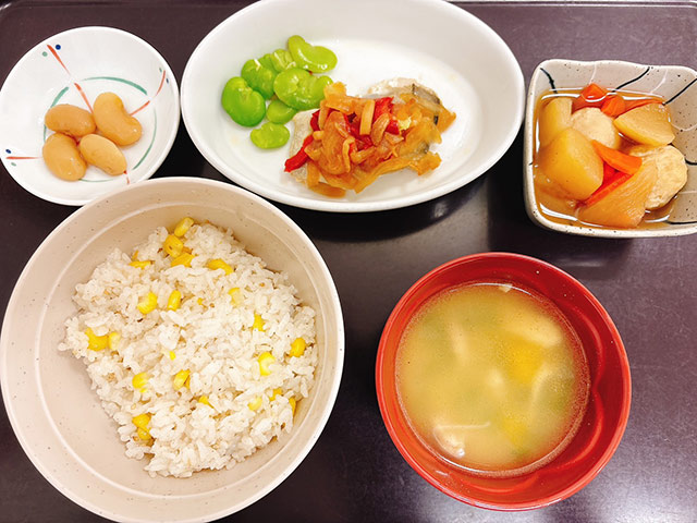 とうもろこし御飯